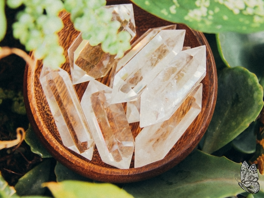 Clear Crystal Quartz Points