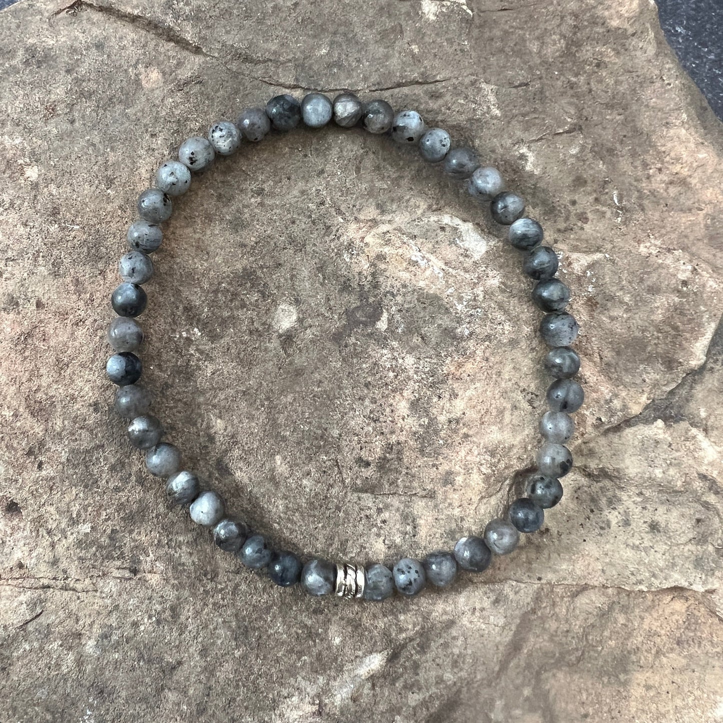 Larvikite Mala Bracelet