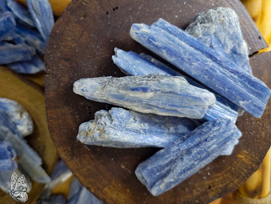 Blue Kyanite Raw Stones BY Free Indie Spirit