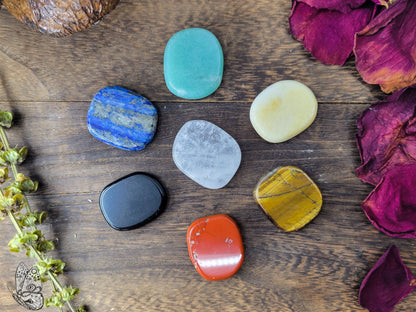 Seven Body Chakra Healing Stones BY Free Indie Spirit